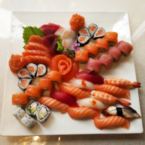 018. Sushi Sashimi misto – grande